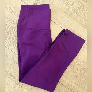 All in Motion Purple Capri Leggings – Girls Size L (10/12)